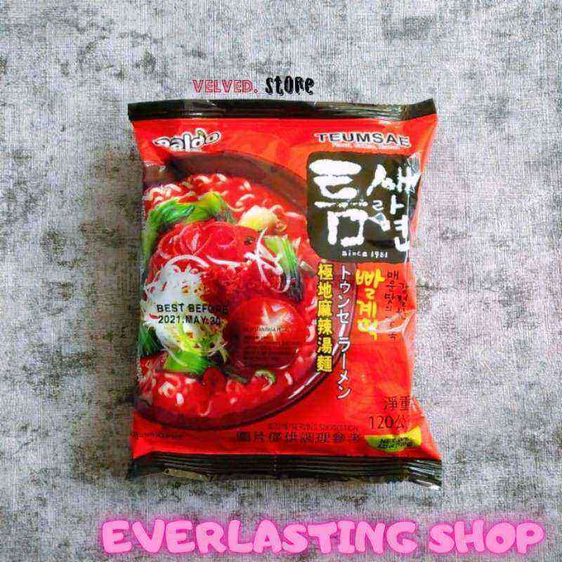 Jual Paldo Teumsae Ramyun Rich Hot and Spicy Flavour Ramen Ramyeon