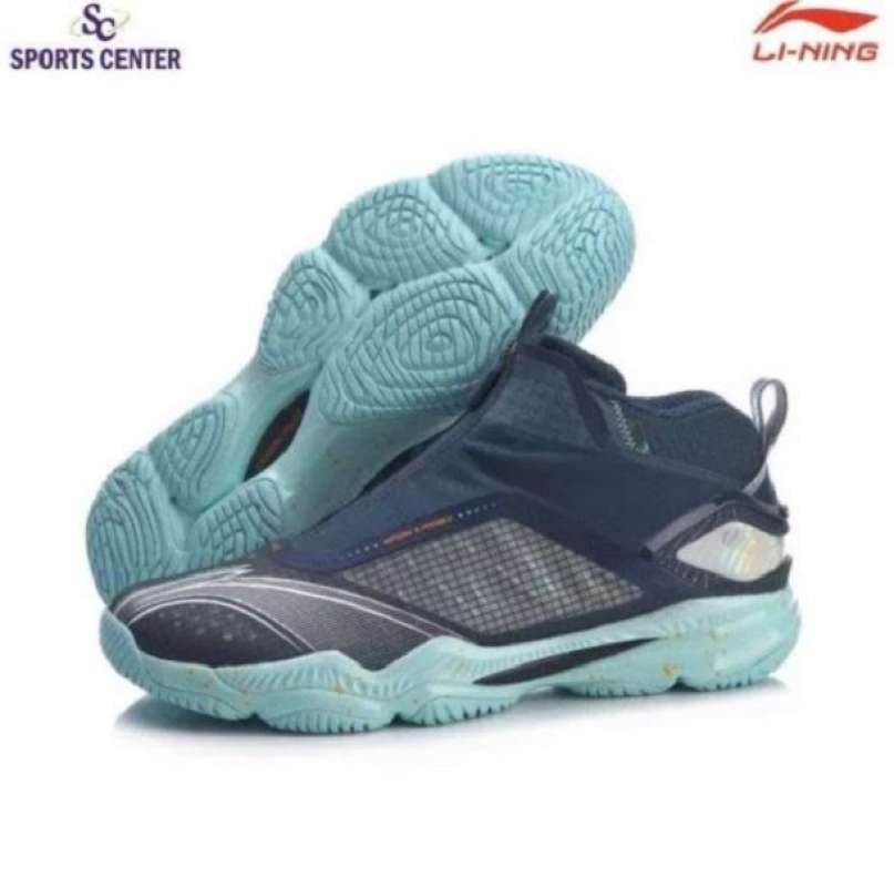 Jual New Sepatu Badminton Lining Ranger V Chameleon Ayar007 - Deep Blue ...