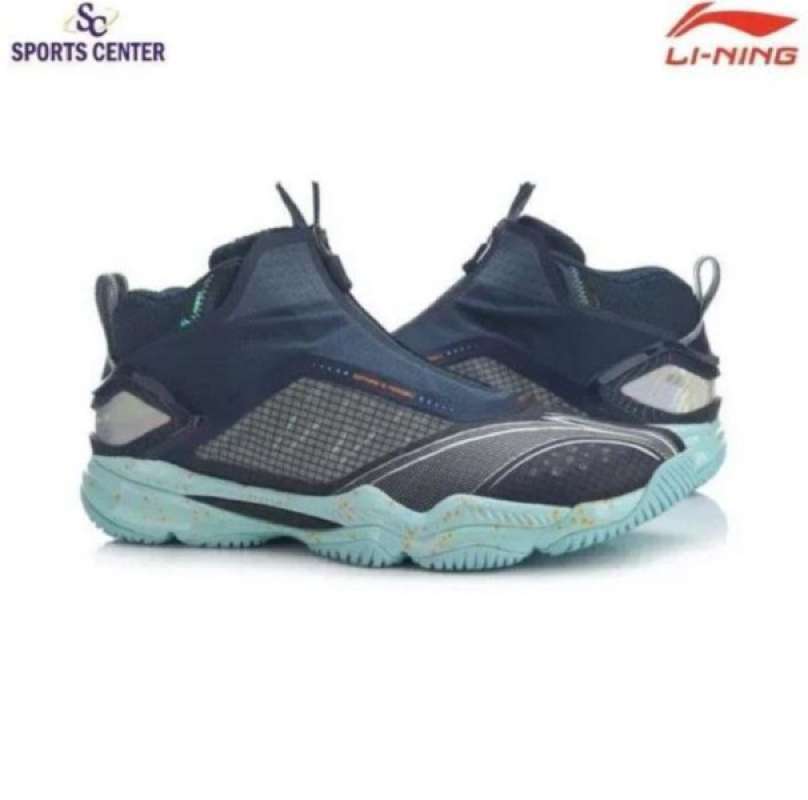 Jual New Sepatu Badminton Lining Ranger V Chameleon Ayar007 - Deep Blue ...