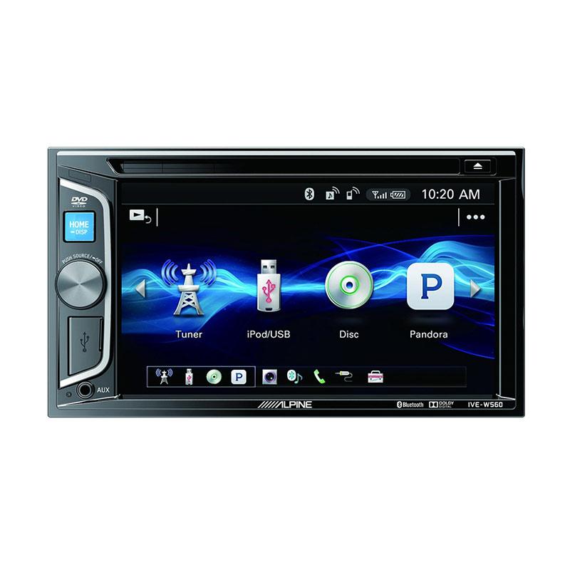 Jual ALPINE IVE-W560E 2 Din Head Unit Online - Harga