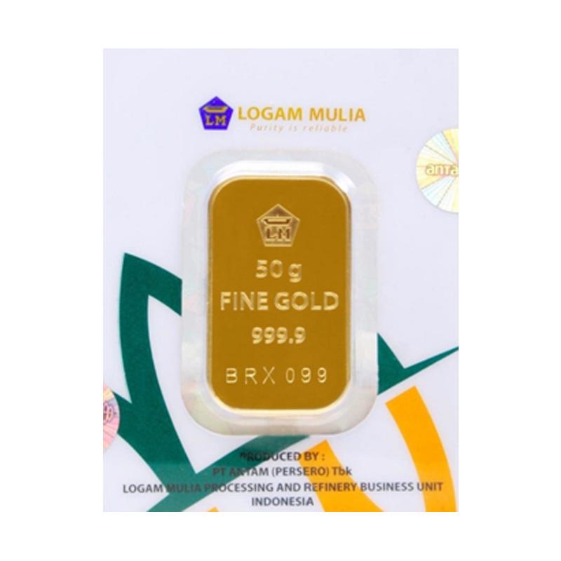 Jual PENTACLES - Logam Mulia ANTAM 50 gram Press