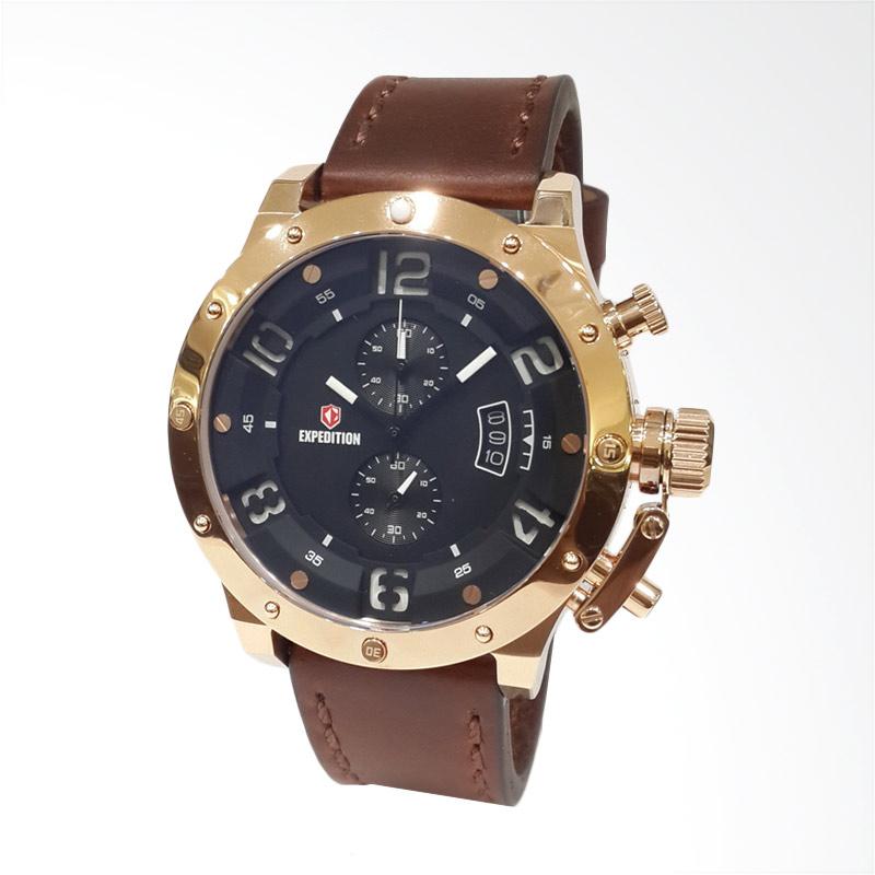 Jual Expedition 6381MCLRGBA Leather Strap Jam Tangan Pria