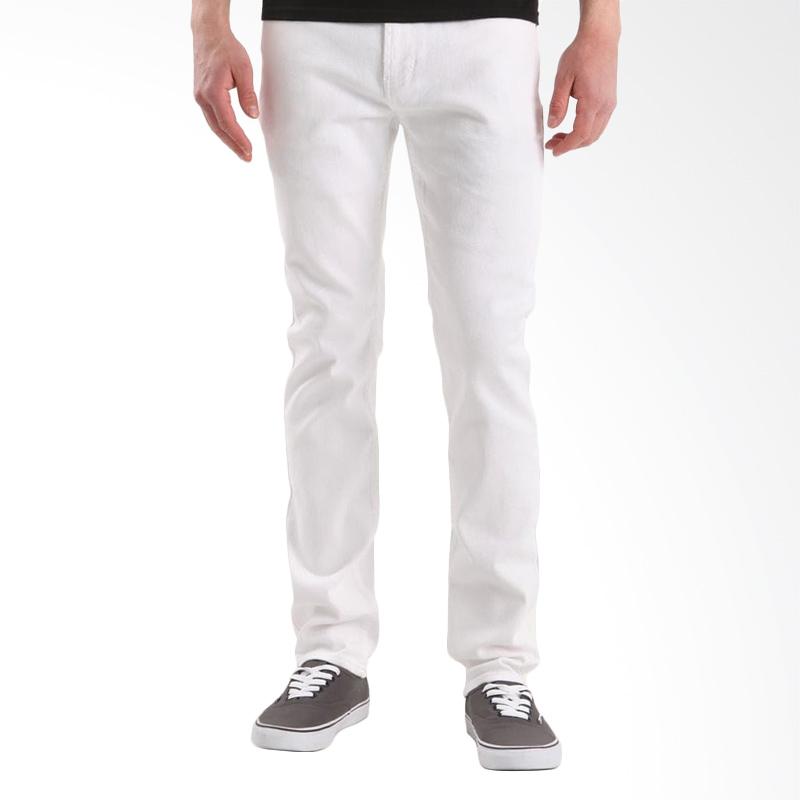 Jual DEcTionS Chino Long Pants Celana Panjang Pria - Putih di Seller