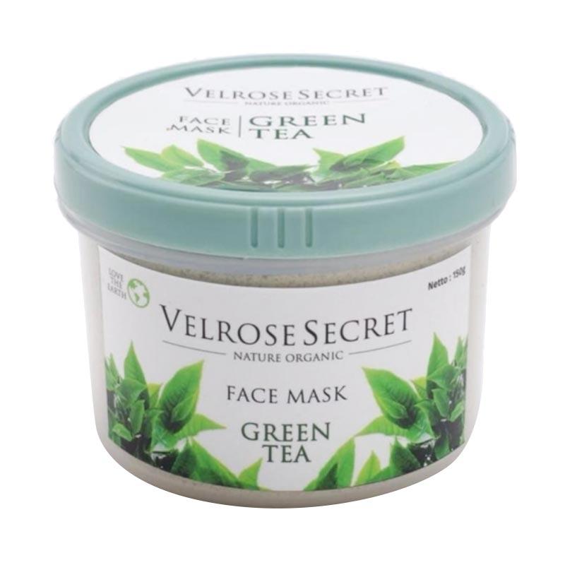 jual nature organic velrose secret green tea masker wajah jual nature organic velrose secret green tea masker wajah