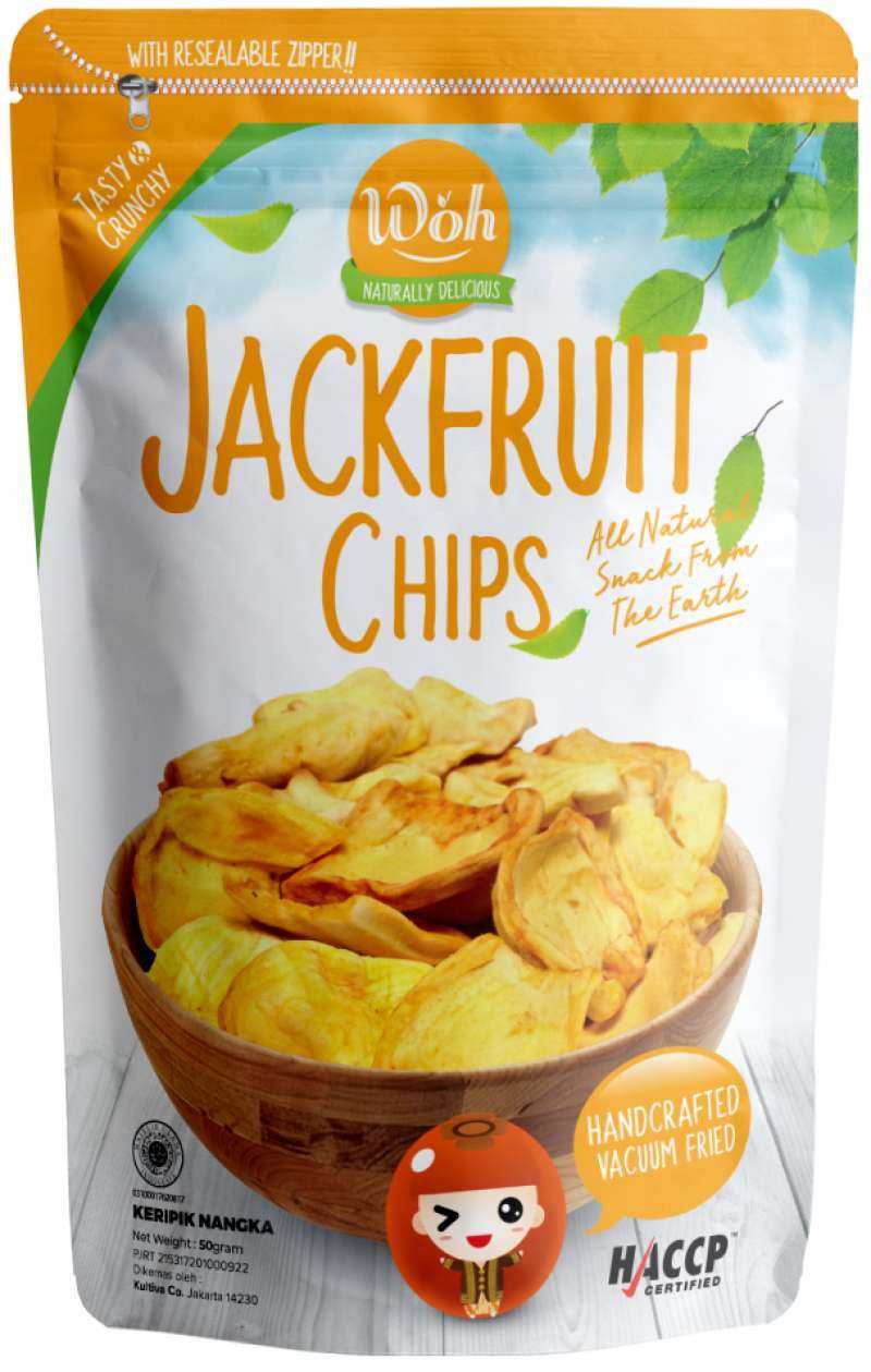 Promo Woh Keripik Buah Nangka 100 gram (Jackfruit Chips 100 gram) di
