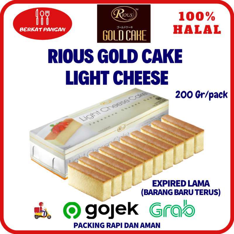 Jual Rious Gold Cake JAPANESE CHEESE Light Cheese di Seller Berkat Pangan Jelupang, Kota