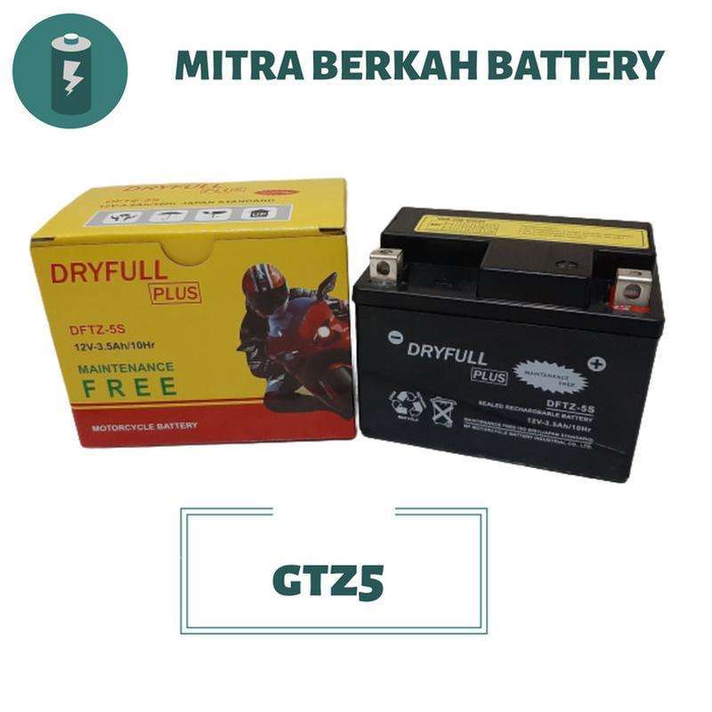 Jual Dryfull Plus Aki Kering Motor Mio Gt Gtz5S di Seller Mitra Berkah