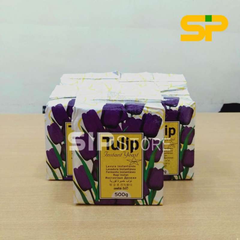 Jual TULIP Instant Yeast 3in1 / Pengembang Roti 500gr / Tulip Ragi