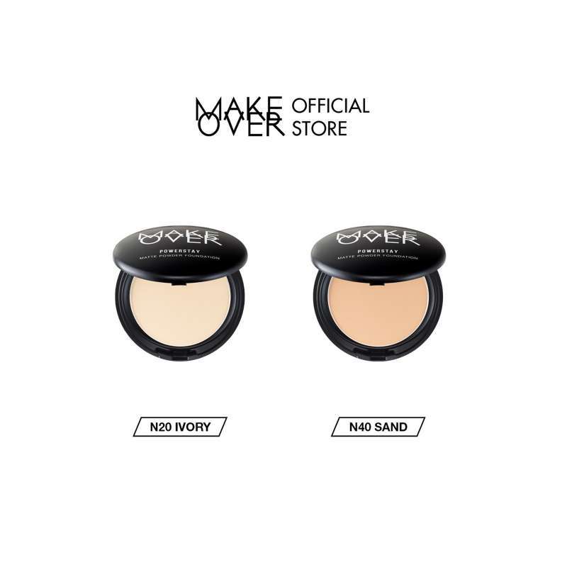 Jual Bedak Muka Glowing / [new Shades] Make Over Powerstay Matte Powder ...