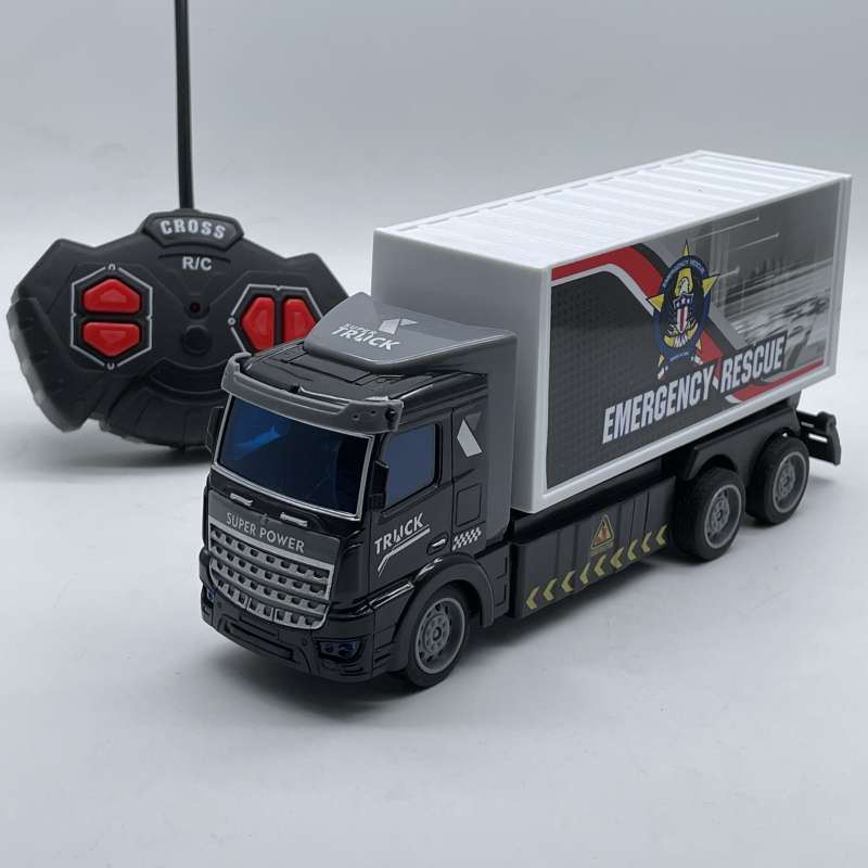 Jual Mainan Mobil Truk RC Remote Control Truck Trailer Tow Truck Cargo