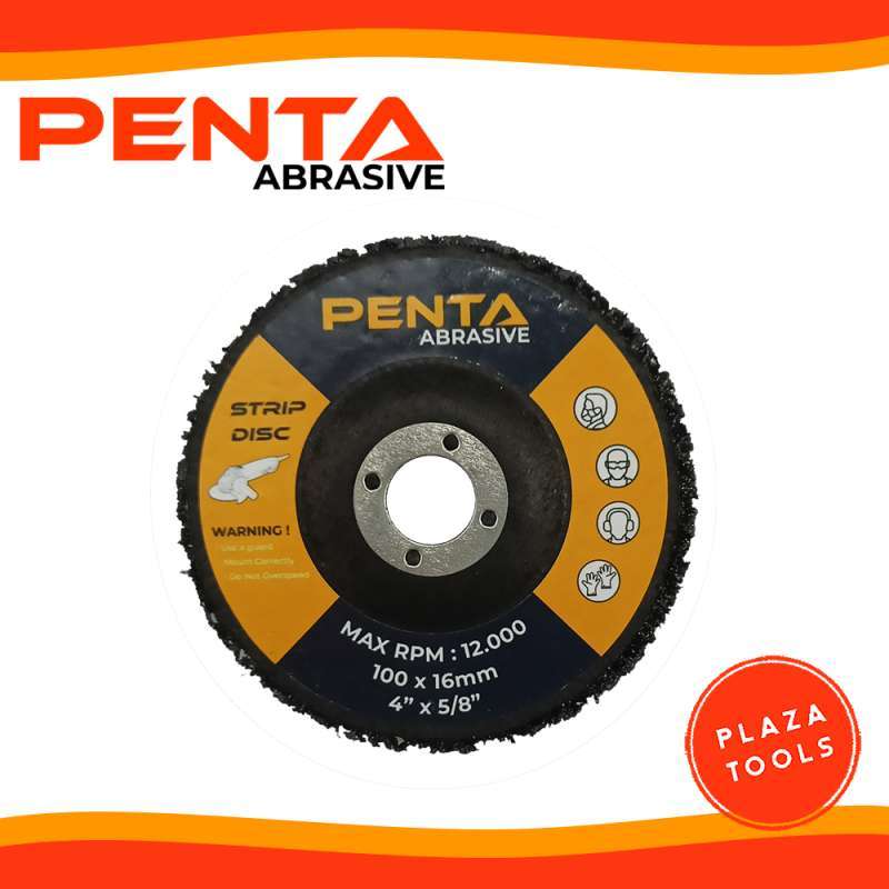 Jual Batu Perontok Karat Cat 4 PENTA Clean Strip Disc 4 Inch di Seller