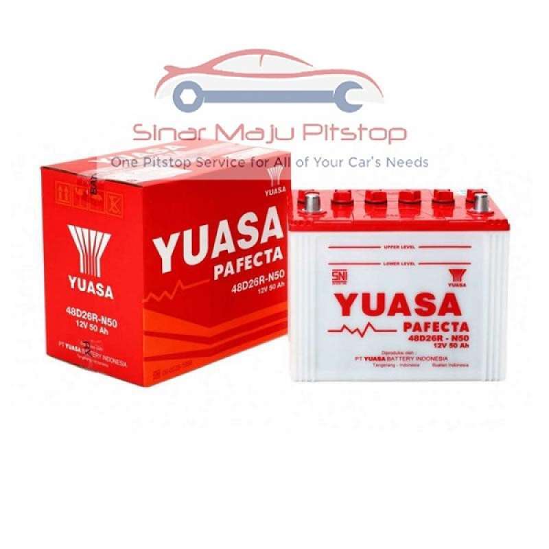 Promo Aki Mobil Yuasa 48d26r N50 - Nissan Terrano & Nissan Serena