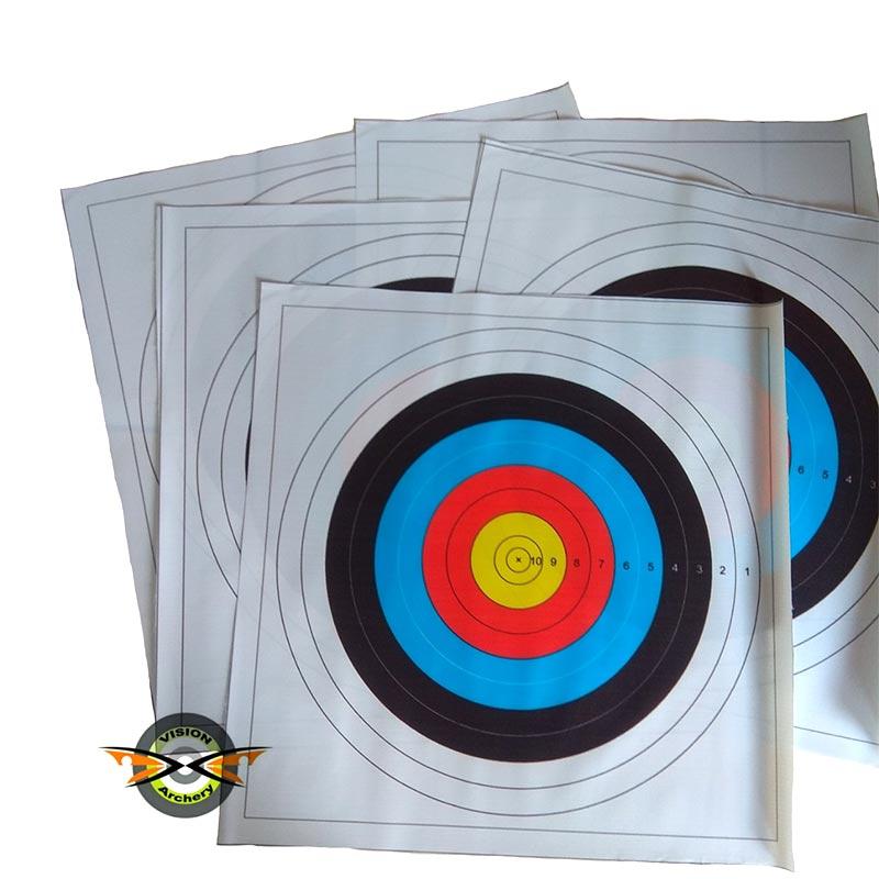 Promo Vision Single Standar Turnamen, FITA Archery Face Target Indoor