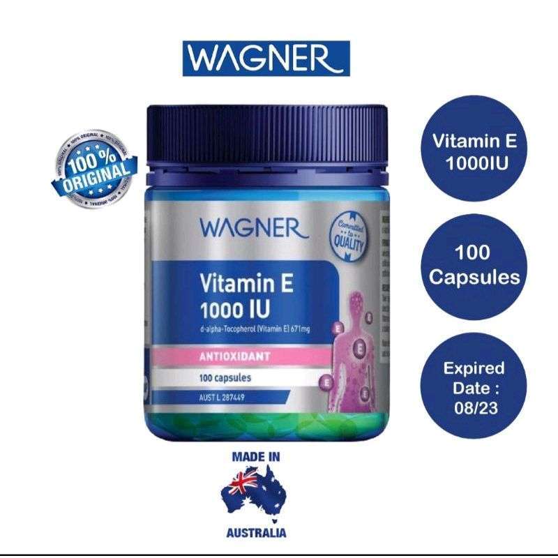 Jual Wagner Vitamin E 1000 IU di Seller Glorie Shop Jelambar Baru
