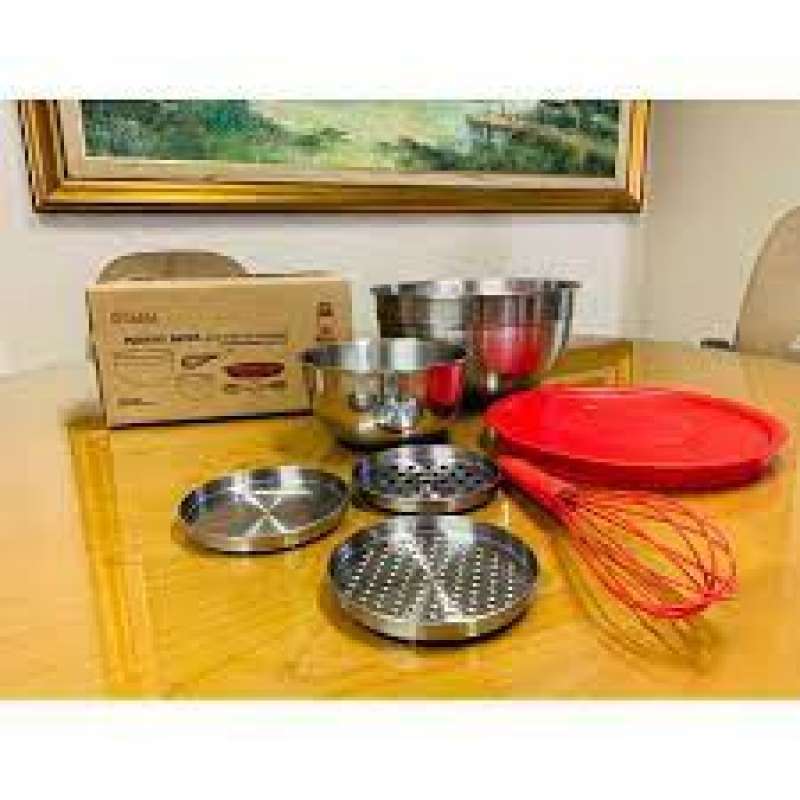 Promo Mixing Bowl Set W/Grater MIX1624 SUPRA Diskon 10 di Seller SPN Houseware SPN Houseware