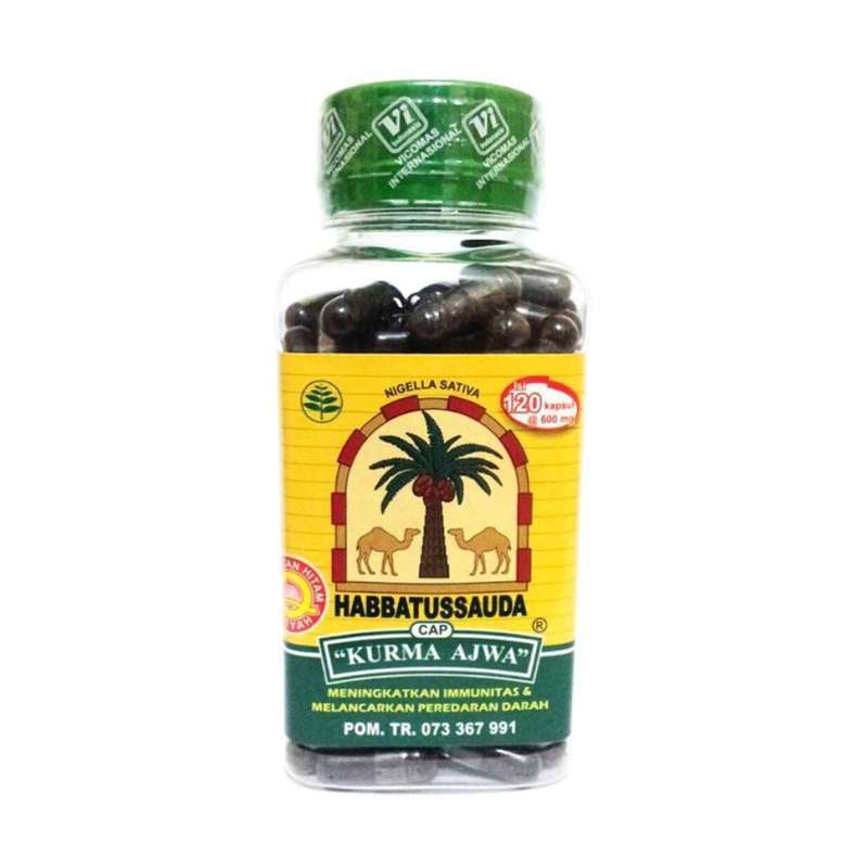 obat kesehatan multifungsi habbat ajwa isi 120kpsl