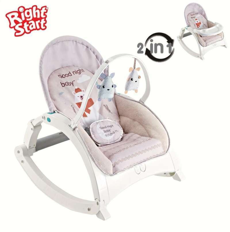 Promo Bouncer Right Start 2in1 Newborn To Toddler Portable Rocker