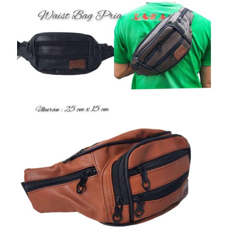 Jual Waist Bag Pria Dewasa / Tas Pria Masa Kini di Seller Han logam