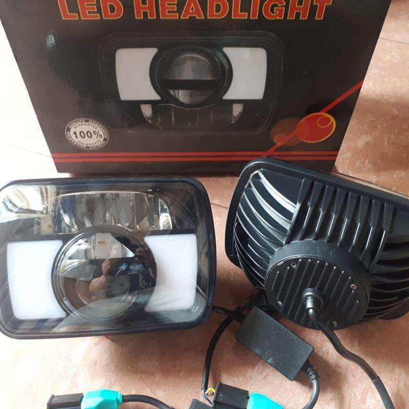 Jual Head Lamp Led Kotak Suzuki Jimny Katana 7Inch Lampu Depan di