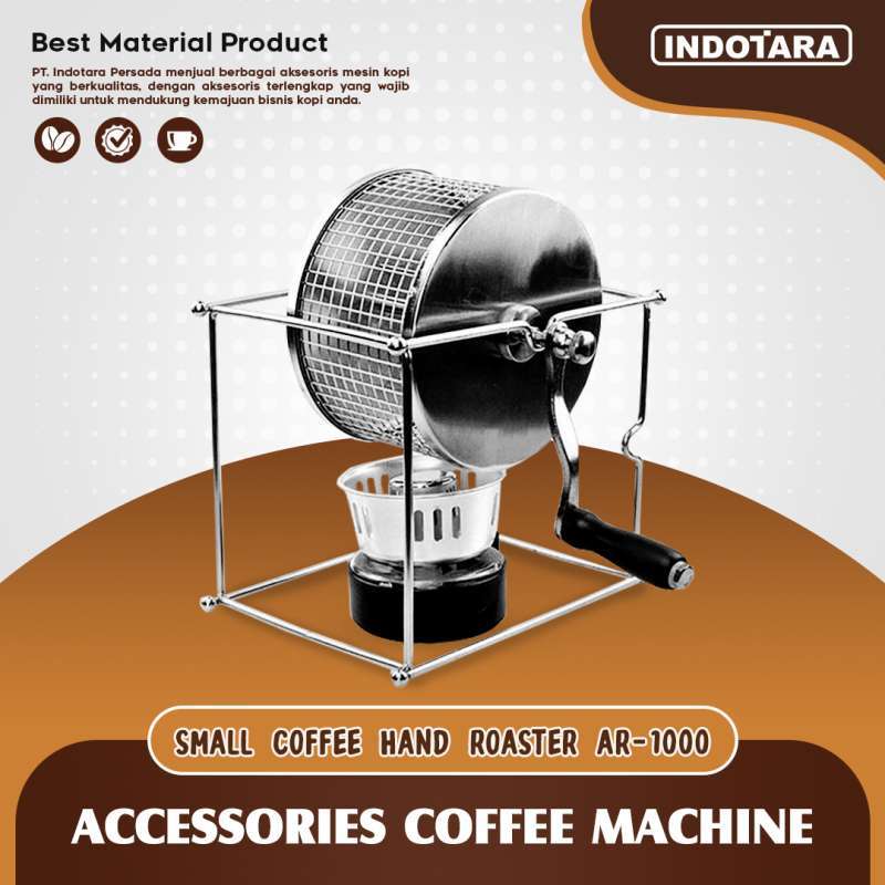 Jual Manual Coffee Roaster Small / Alat Roasting Kopi AR1000 di
