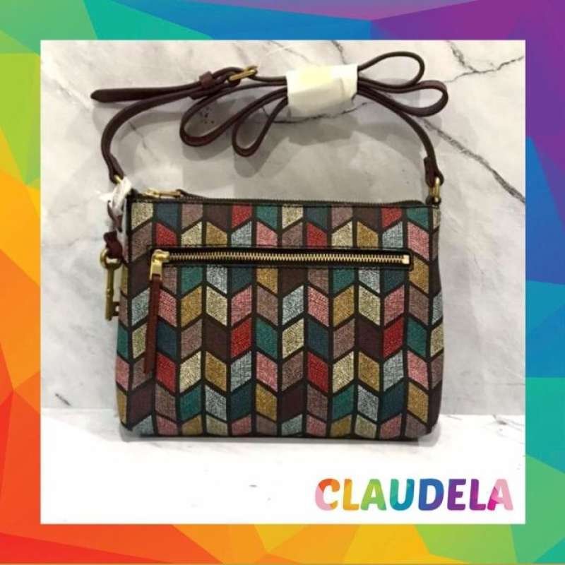 Jual Fossil Fiona Small Crossbody In Black Multi Di Seller Claudela Pluit, Kota Jakarta Utara
