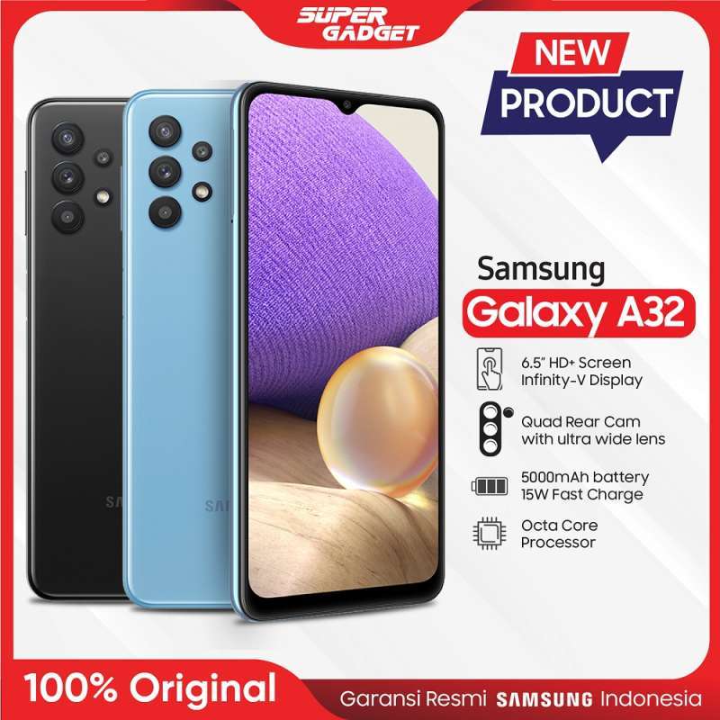 Promo Samsung Galaxy A32 8/128G   B RAM 8 ROM 128 Original Garansi Resmi