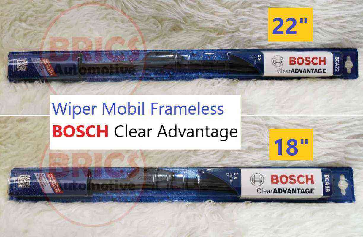 Jual Wiper Bosch Frameless Clear Advantage Pajero Sport / Baleno Next G di Seller Brics