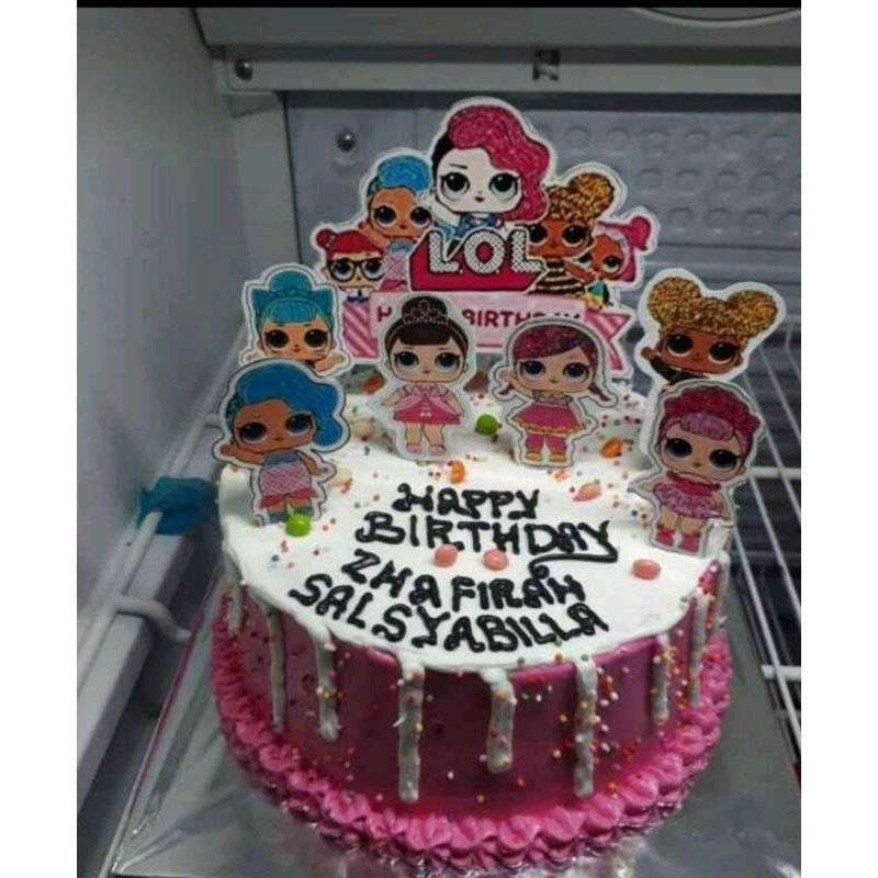 Jual kue ulang tahun karakter di Seller AR cake - Pakulonan, Kota