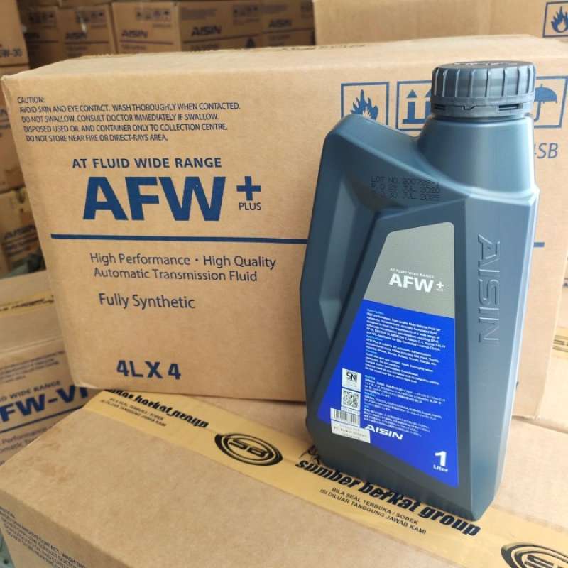 Promo Oli Aisin Automatic Transmition AFW+ ATF MULTI 1 Ltr Diskon 3% di ...