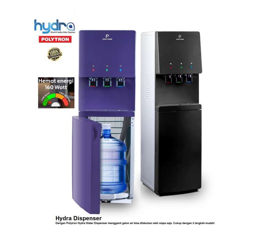 Promo POLYTRON PWC 778 LV DISPENSER GALON BAWAH 3KRAN JABODETABEK