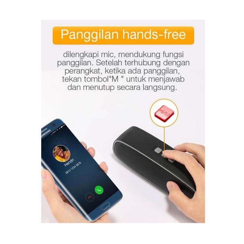 Jual ROBOT RB210 Portable Bluetooth Speaker - Hitam Online