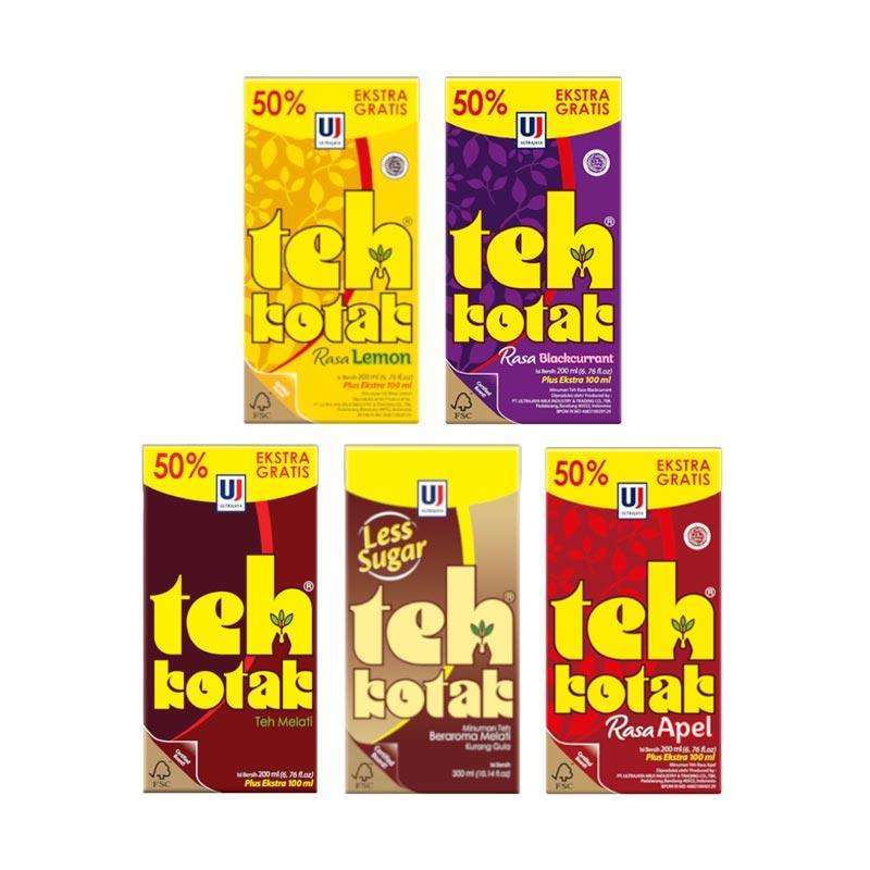 Jual Ultra Teh Kotak Varian Rasa Package Minuman Teh [12 pcs] di Seller ...