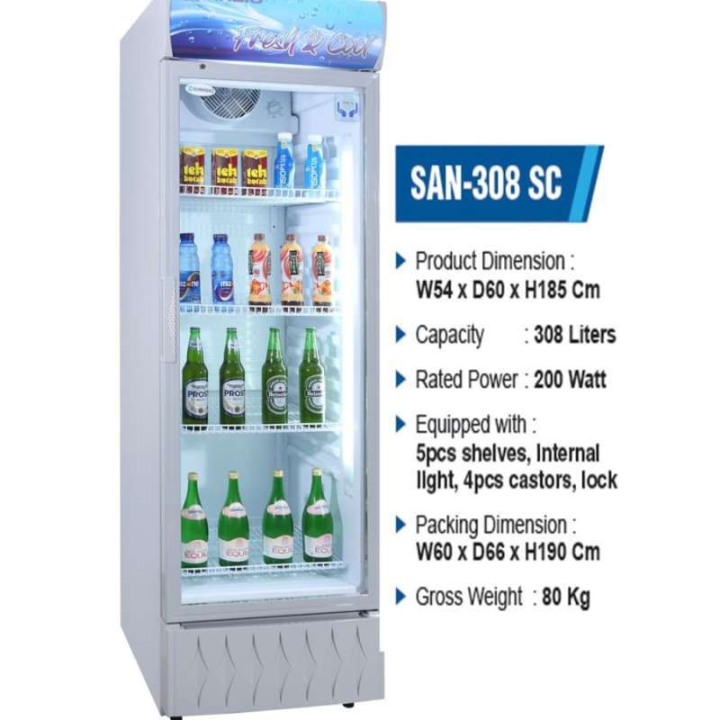 Jual Showcase Sansio San 308sc Di Seller Sahabat Jaya Electronic Gebang Raya, Kota Tangerang