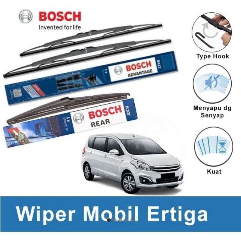 Promo Wiper Bosch Original Suzuki Ertiga Depan Belakang/wiper Depan