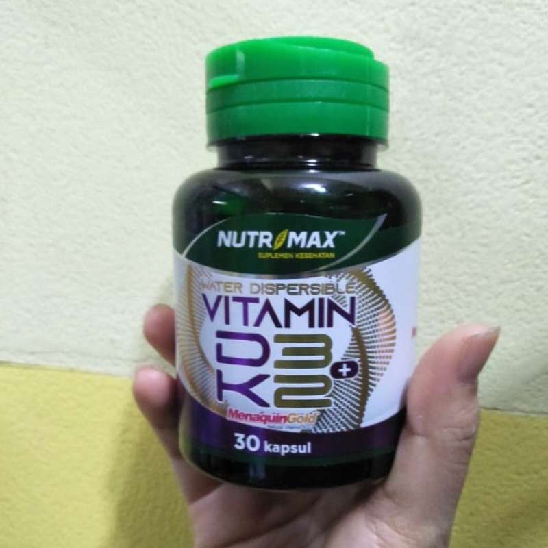 Jual NUTRIMAX VITAMIN D3 + K2 OBAT KALSIUM TULANG ISI 30 KAPSUL di