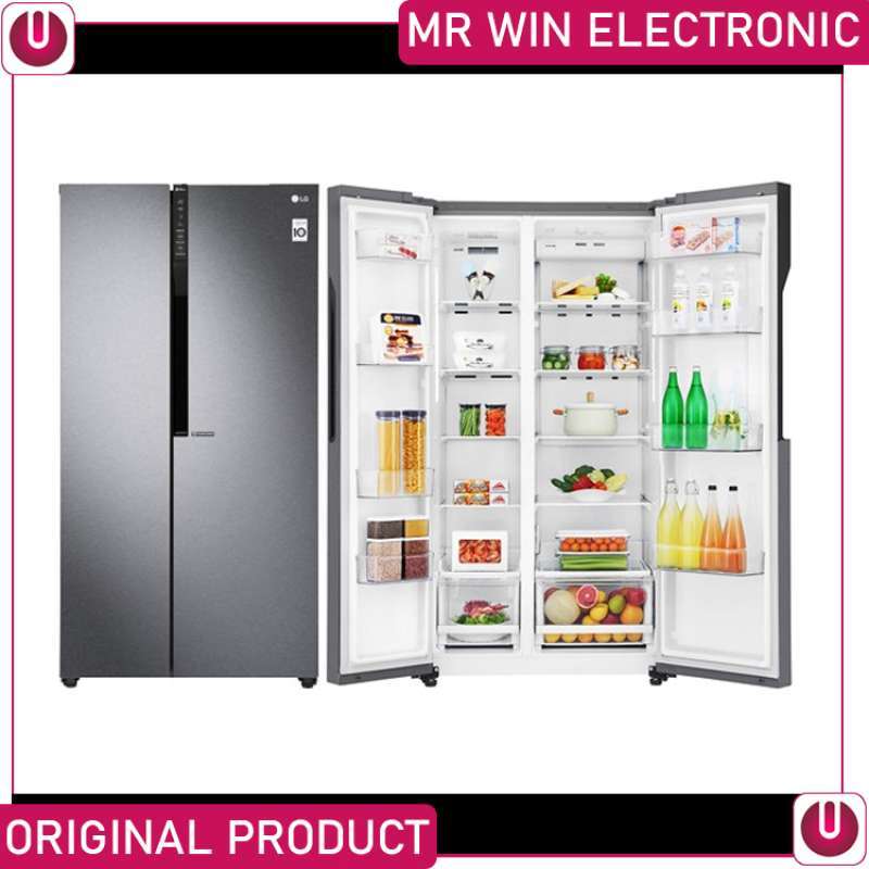 Promo LG GCB247KQDV Kulkas Side By Side Inverter Linear Compressor