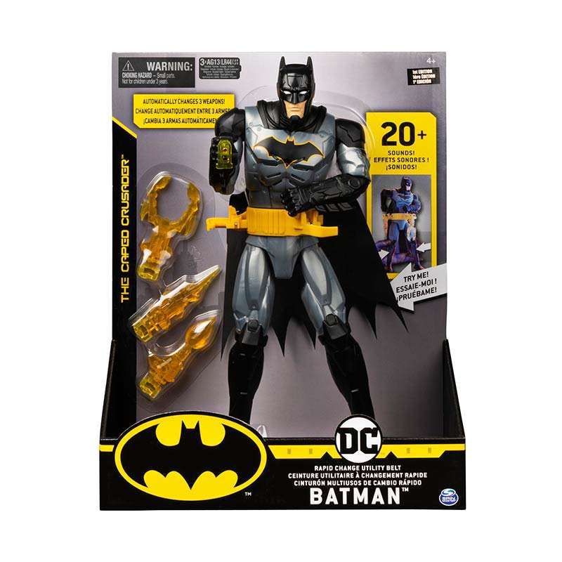 Promo Spin Master DC Batman Deluxe Action Figures with Feature [12 Inch
