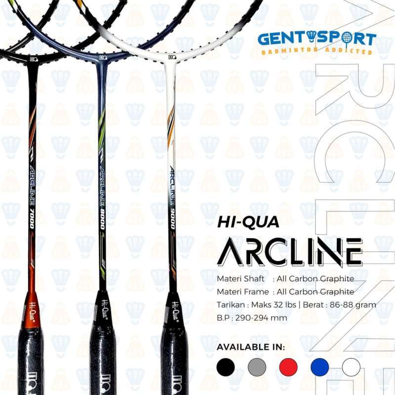 Jual HiQua Arcline Raket Badminton/Bulutangkis 9000 di Seller Genta
