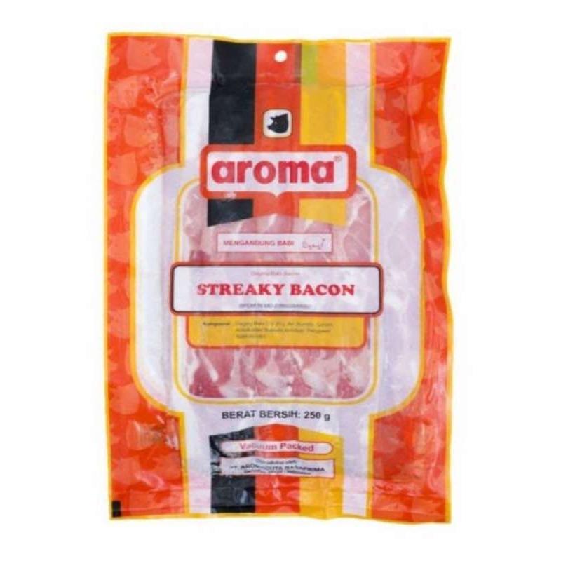 Jual AROMA STREAKY BACON [250 G] di Seller Farmers Market Green Sedayu