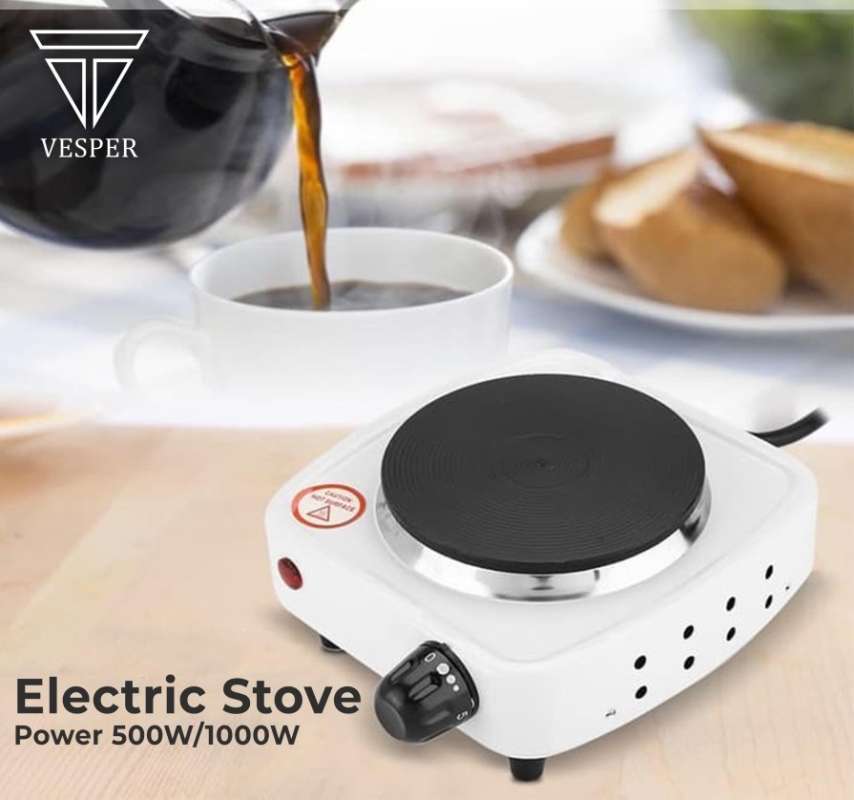 Jual Kompor Listrik Portable Teh Kopi Moka Pot / Hot Plate Electric