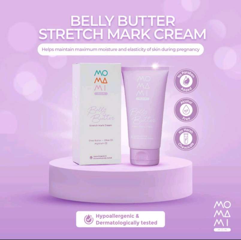 Jual Momami Belly Butter stretch Mark Cream 125ml di Seller MIVI BABY