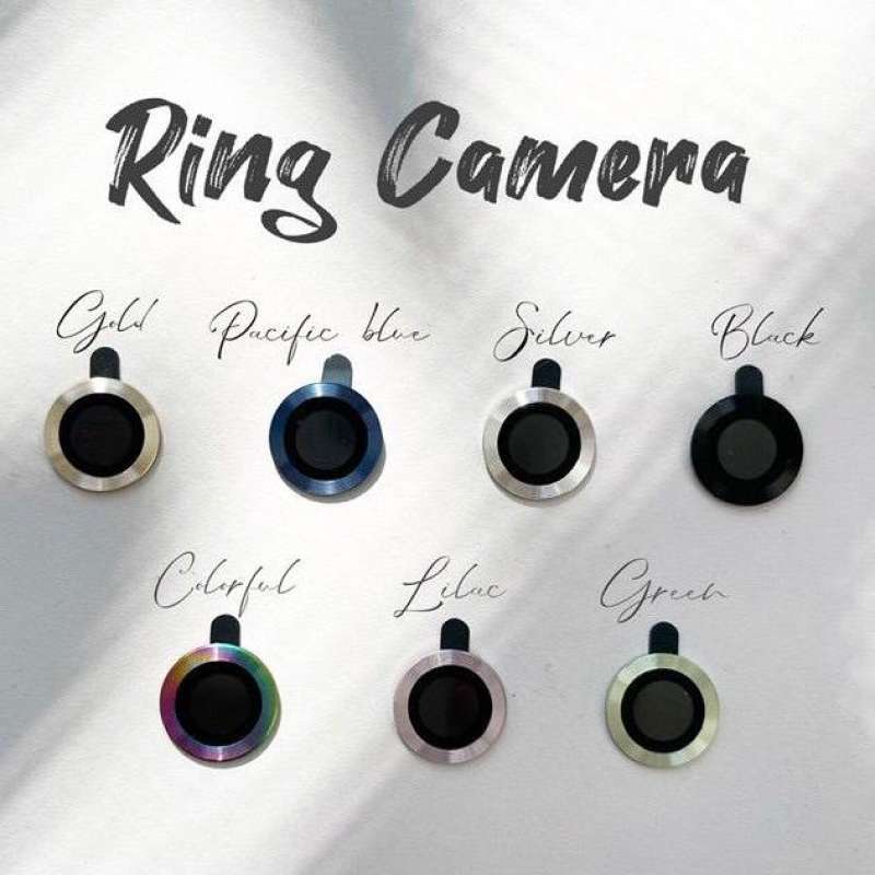 Promo RING CAMERA COLOR - (HARGA PER PCS) Ring Camera + Tempered Glass