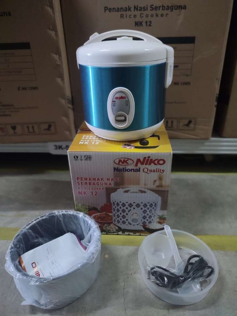 Jual Niko Rice Cooker 1.2 Liter Penanak Nasi 1,2 Liter 12WS di Seller