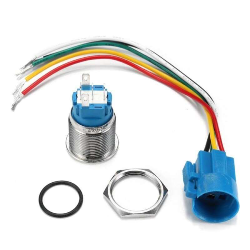 Jual Switch On Off Motor Mobil Tombol On Off Push Button On Off Led 12 ...