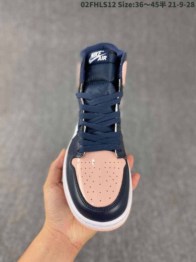 aj1 black pink