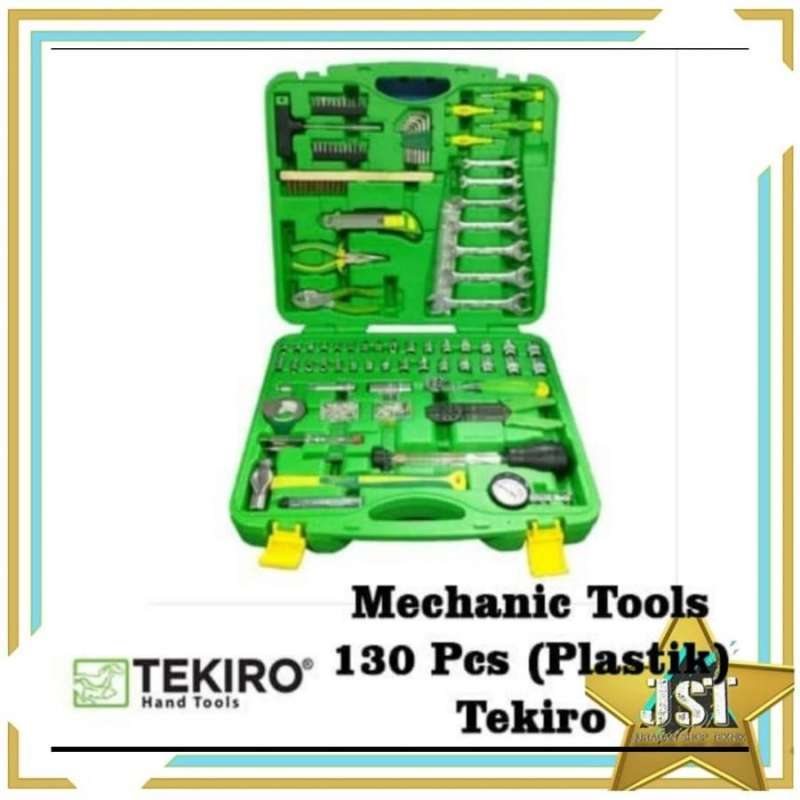 Jual Tekiro Mechanic Tool 130 Pcs / Tekiro Tool Set / Tool Kit di