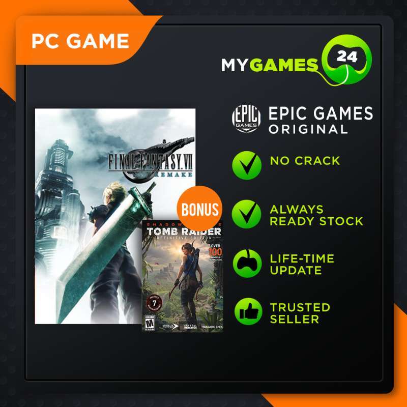 Jual Final Fantasy VII Remake Intergrade FULL DLC PC Game Original di ...