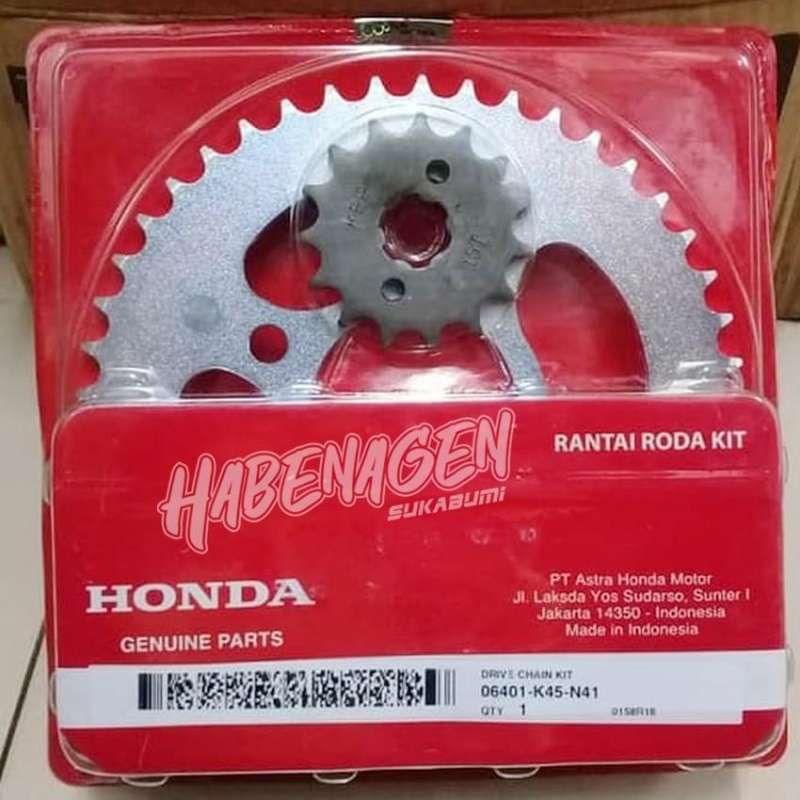 Jual Gir Gear Rante Rantai Roda Set Cbr 150 Cbr150 R K45G Led 2016 Ori