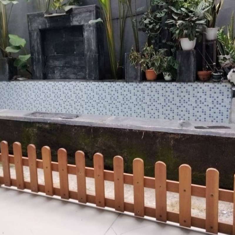 Jual ORIGINAL PAGAR ULIN MINIMALIS UJUNG BULAT di Seller Todaystore