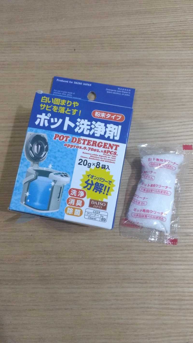 Jual Daiso Citric Acid For Electric Pot 20g X 8 Sachet Dpt Untk